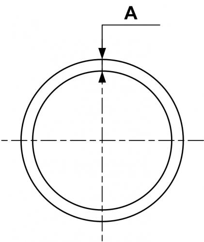 Tubo rigido per aria compressa - 09A.PIP3.020 - OMI Officine Meccaniche  Industriali - in alluminio / per rete di aria compressa / liscio